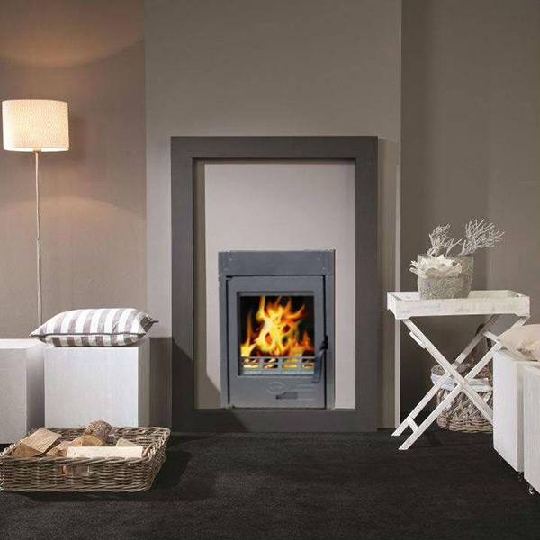 Plamen Vesta Insert Μαντεμένια Ενεργειακή Σόμπα Ξύλου 10kW Εντοιχισμού