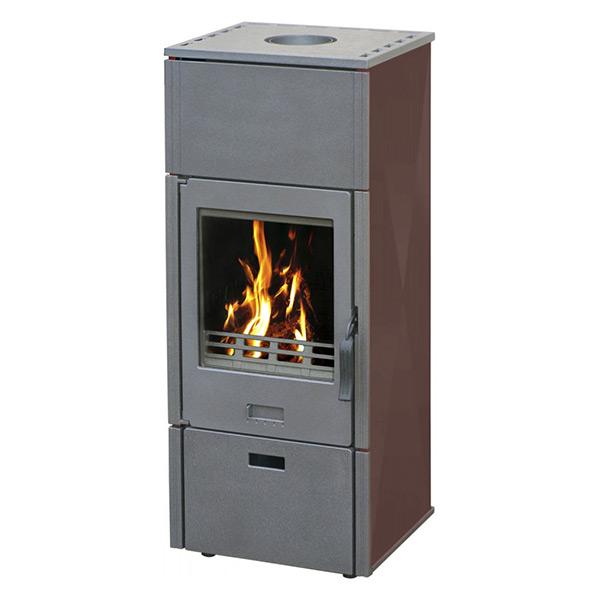 Plamen Μarina Υδραυλική Μαντεμένια Ενεργειακή Σόμπα Ξύλου 12kW για σύνδεση καλοριφέρ