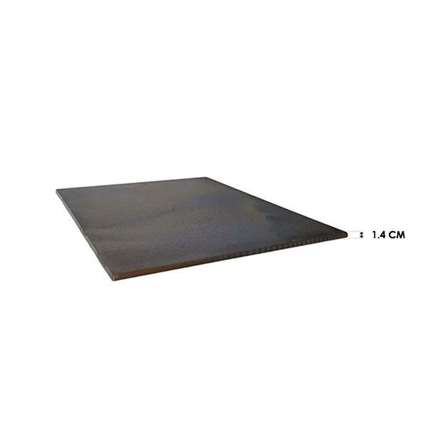 Μαντεμένια Πλάκα 120x140x1.4 cm Επένδυσης Τζακιού KAZIS - Image 2