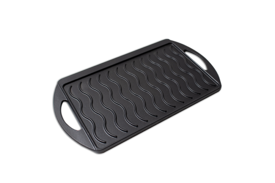 Μαντεμένια Πλάκα 55X30 cm Ψησίματος - Σερβιρίσματος Διπλής Όψης KAZIS - Image 2