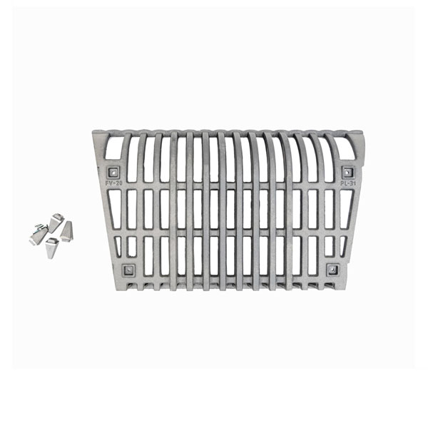 Σχάρα Τζακιού Μαντεμένια 68X38X18 με αποσπώμενα πόδια στήριξης