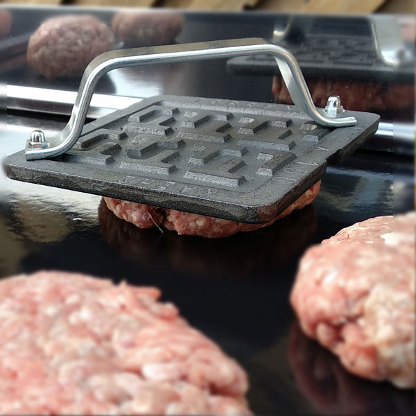 Μαντεμένιο Πλακίδιο Χειρός BBQ Large