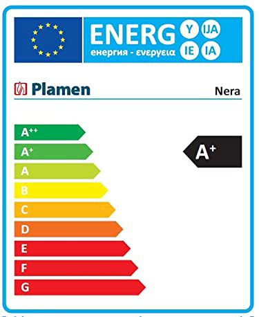 Plamen Nera N Μαντεμένια Ενεργειακή Σόμπα Ξύλου 14kW - Image 7