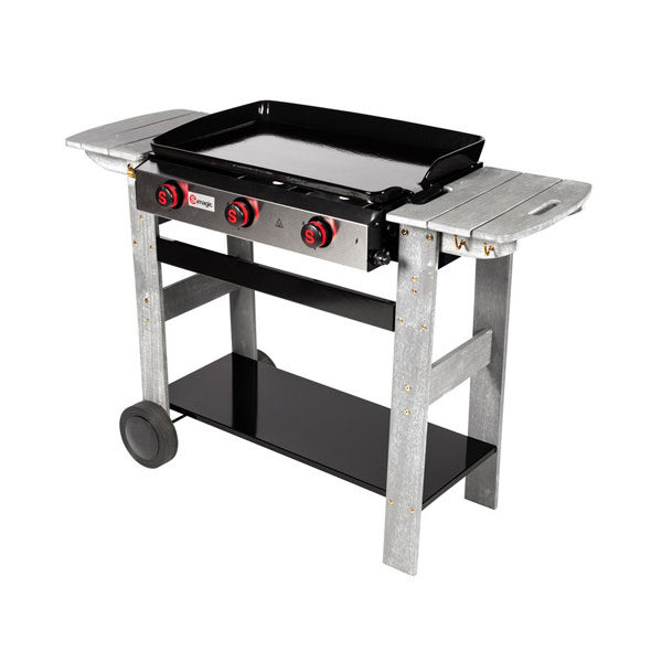 Plancha/Griddle Somagic San Sebastian - Ψησταριά Υγραερίου σε τρόλεϊ με Μαντεμένια Πλάκα