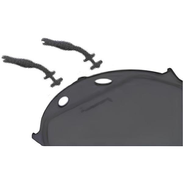 Μαντεμένια πλάκα ψησίματος Φ30 cm με ποδαράκια και λιποσυλλέκτη