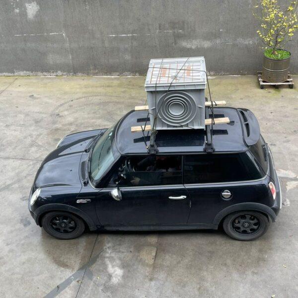 Φρεάτιο 735x735x650 mm πλαστικό PP Κυβόσχημα