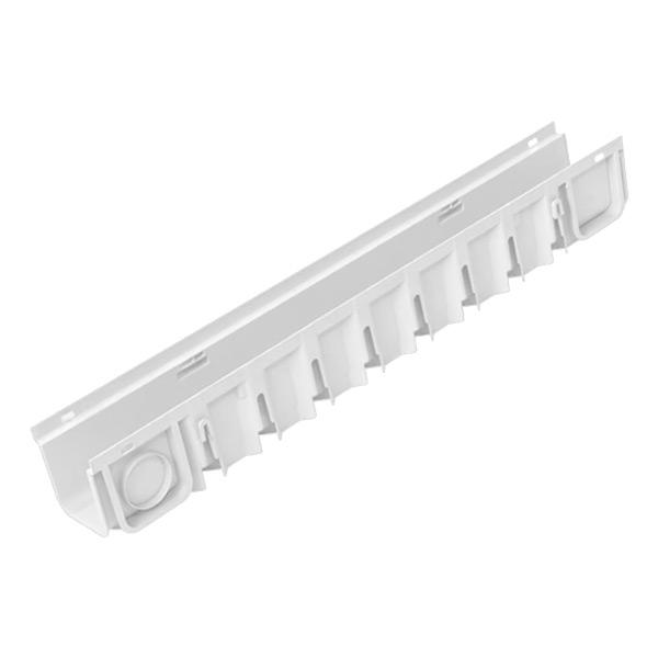 Πλαστικό κανάλι 130Χ120X1000 mm PE-HD PEGASUS PLUS Λευκό