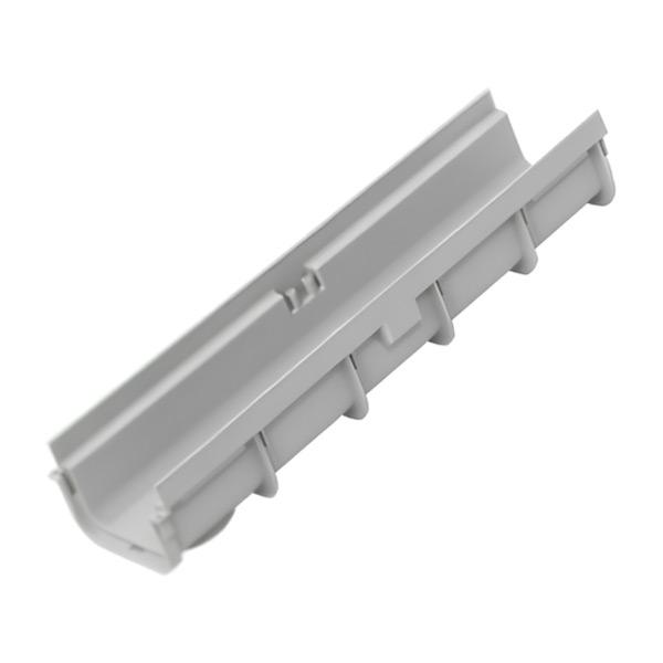Πλαστικό κανάλι κοντό 130Χ75X500 mm PE-HD PEGASUS Γκρί
